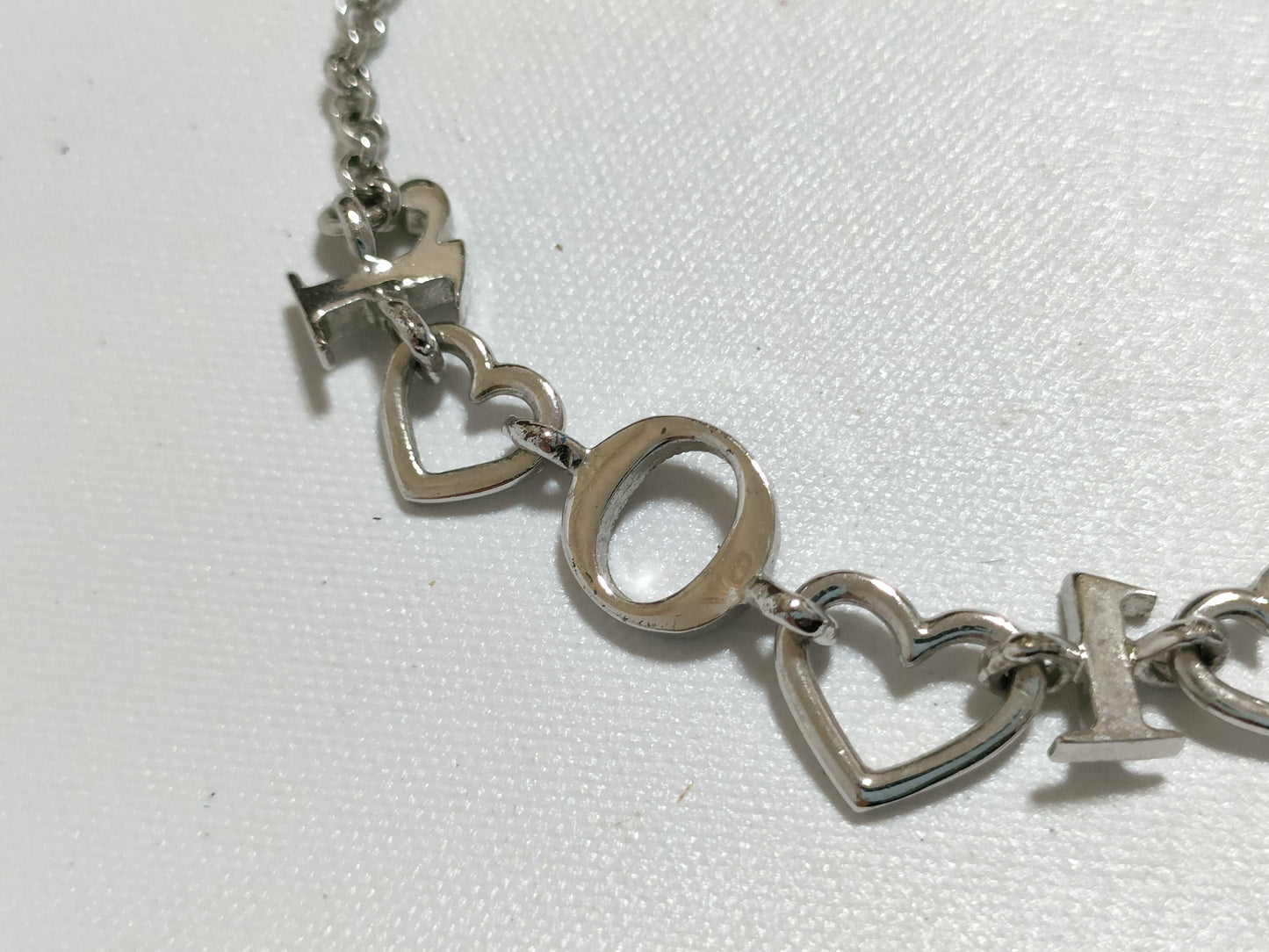 Dior Rhinestone Logo Bracelet Bracelet/Bangle