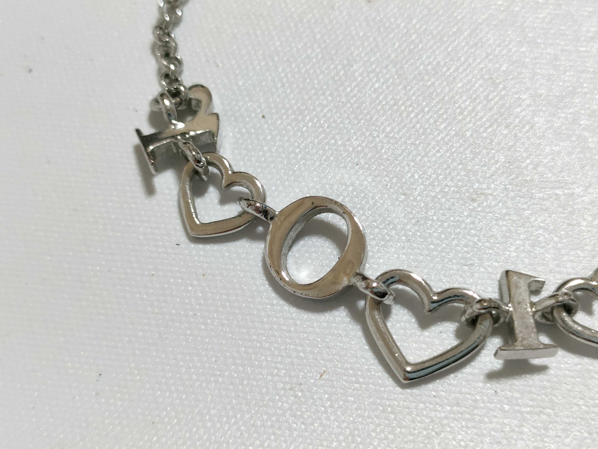 Dior Rhinestone Logo Bracelet Bracelet/Bangle