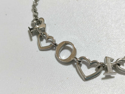 Dior Rhinestone Logo Bracelet Bracelet/Bangle