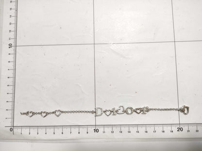 Dior Rhinestone Logo Bracelet Bracelet/Bangle
