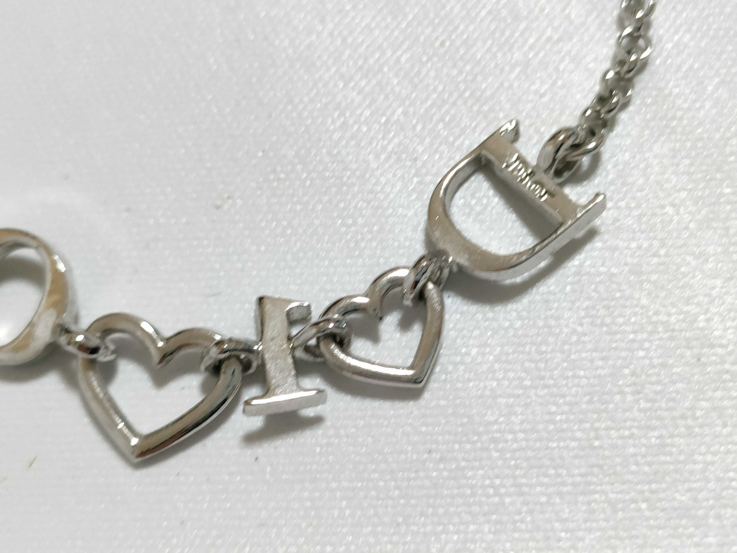 Dior Rhinestone Logo Bracelet Bracelet/Bangle