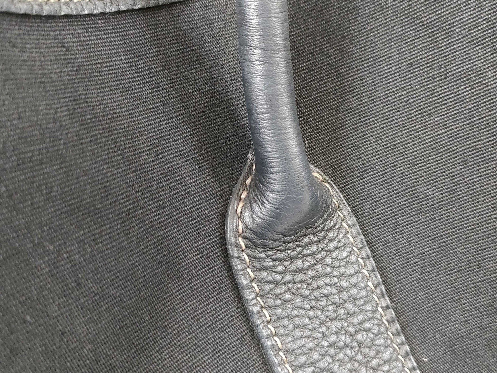 HERMES Garden Party K Stamped Tote Bag
