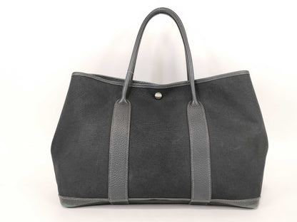 HERMES Garden Party K Stamped Tote Bag
