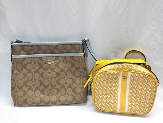 COACH Signature F29210 PVC / Tory Burch PVC Shoulder Bag *2 Shoulder Bags