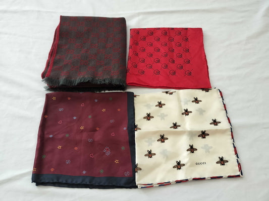 GUCCI Stole Gucci 3-piece scarf set