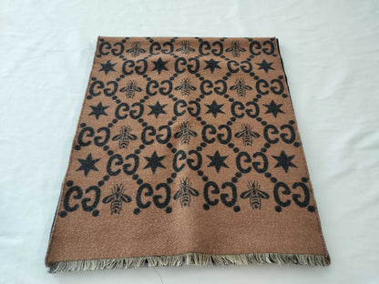 GUCCI 3-piece set including scarf, handkerchief, and scarf