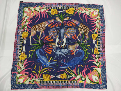 HERMES Carre Ardmore Artist Scarf