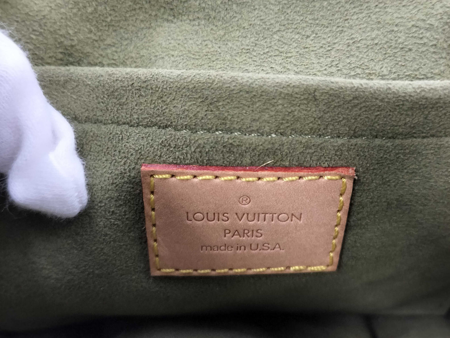 LOUIS VUITTON M95217 Denim Mini Pretty Handbag