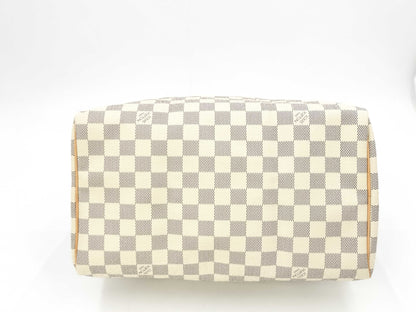 LOUIS VUITTON DU1097 Damier Azur Keepall 30 Handbag