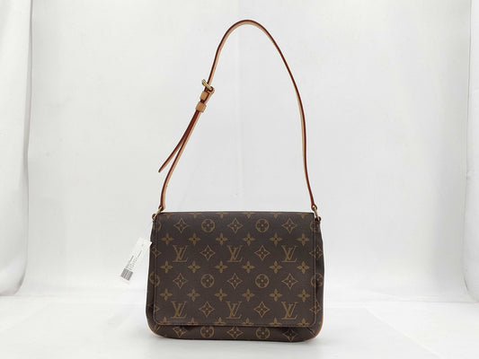 LOUIS VUITTON SP0042 Damier Azur Musette Tango Shoulder Bag