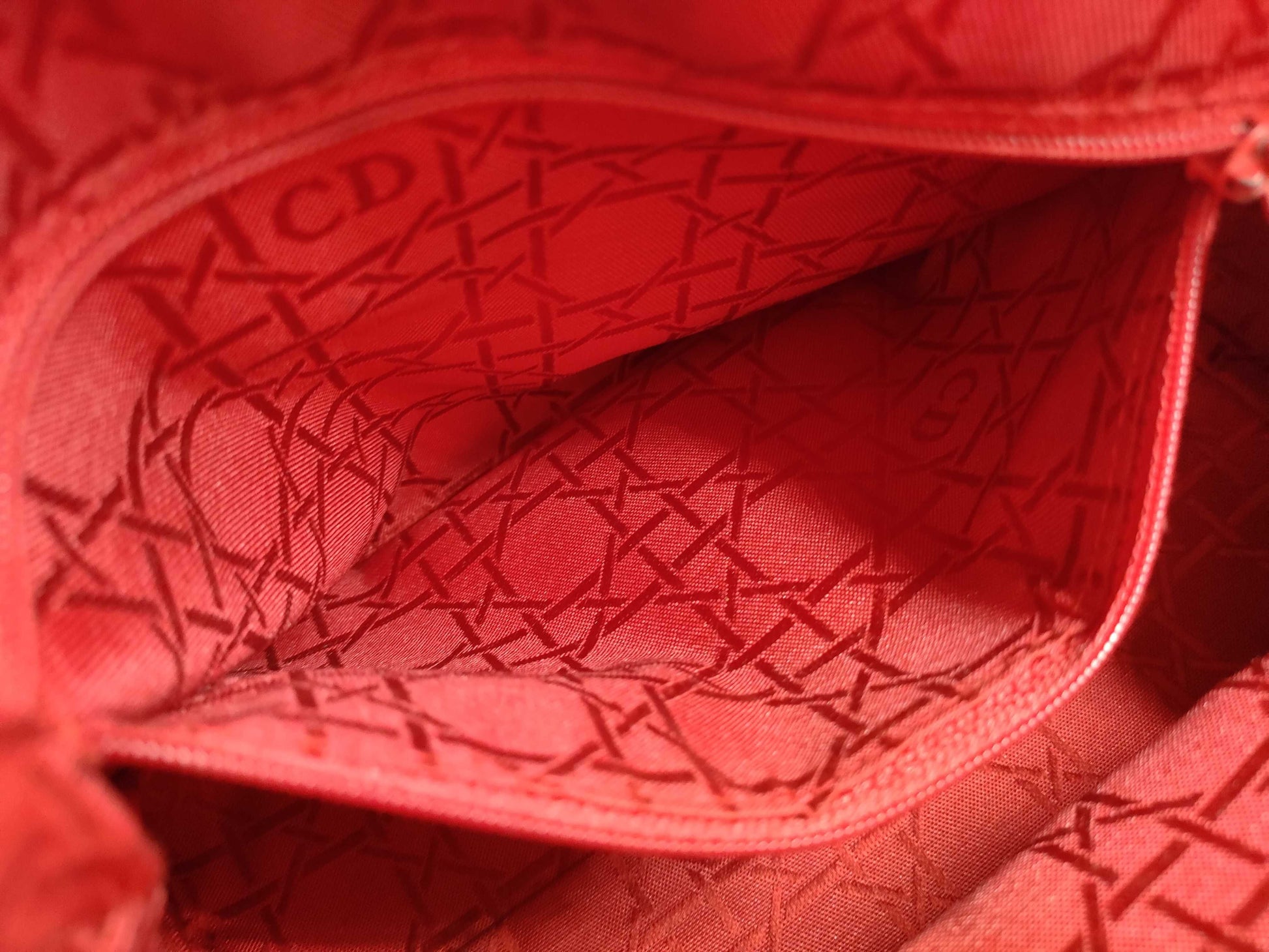 Dior Lady Dior Cannage/Nylon/GD Hardware/Handbag