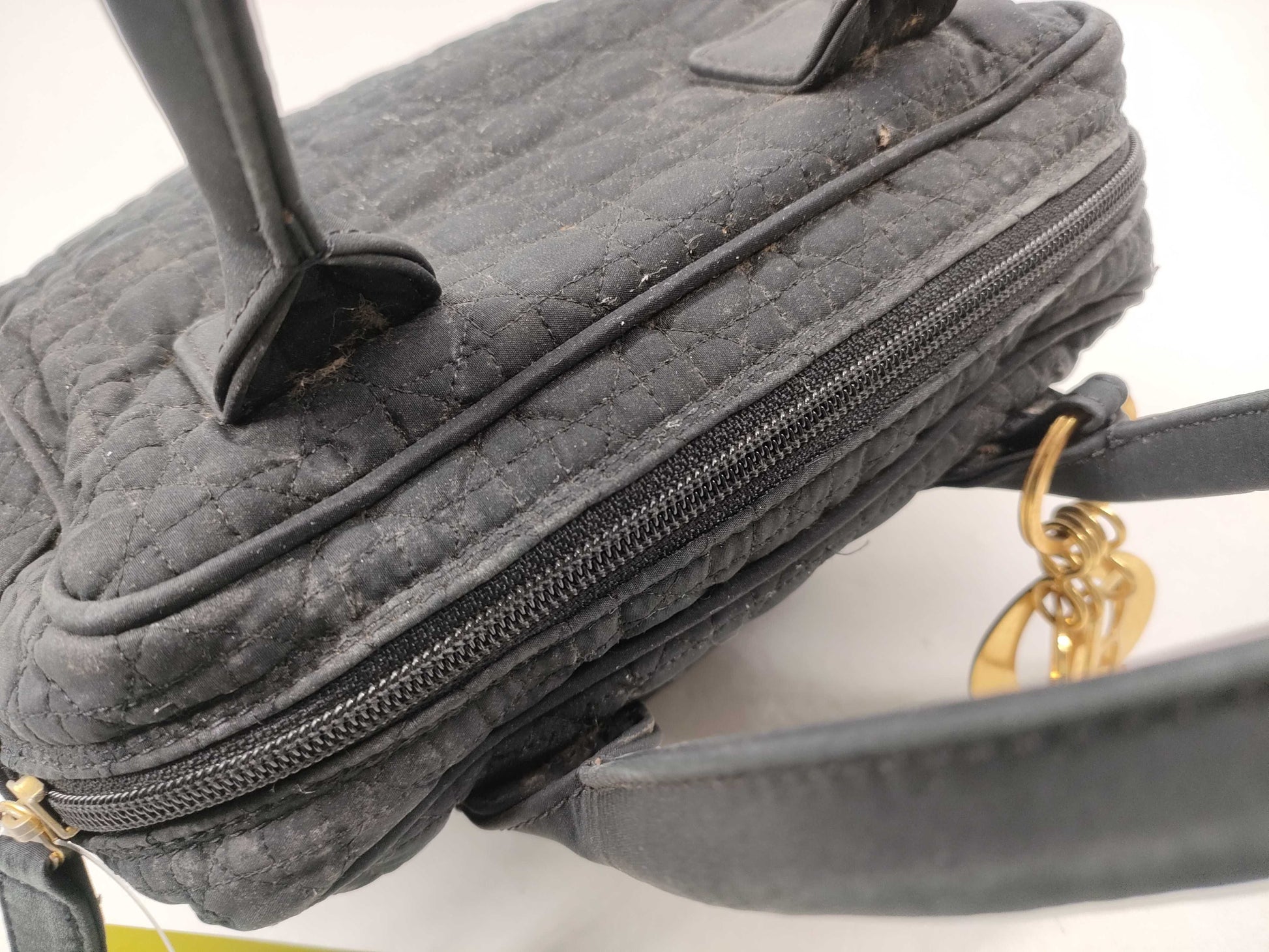 Dior Lady Dior Cannage/Nylon/GD Hardware/Handbag