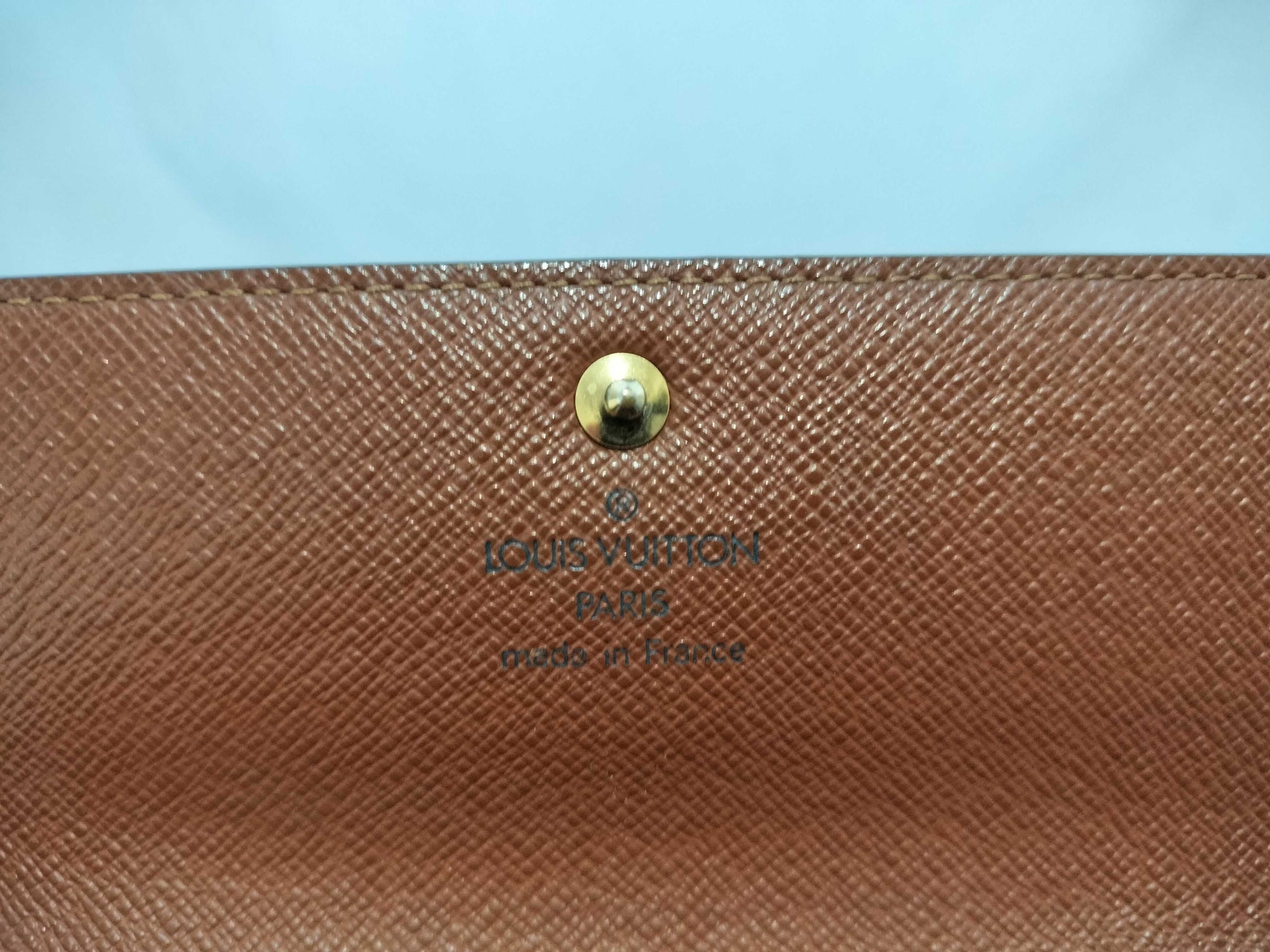 LOUIS VUITTON Monogram Portefeuille Sarah Wallet