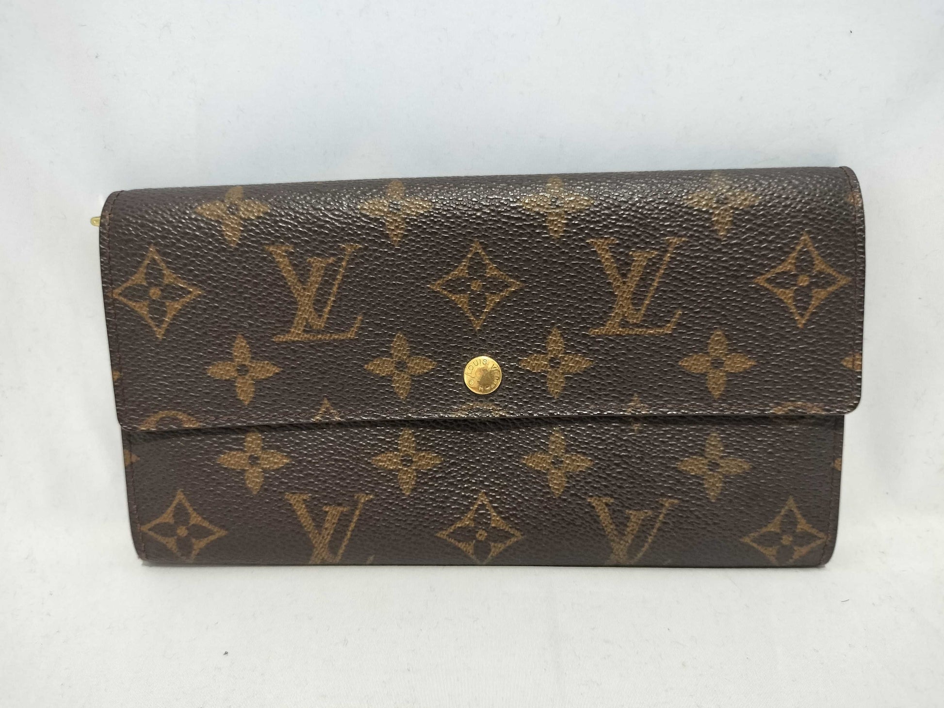 LOUIS VUITTON Monogram Portefeuille Sarah Wallet