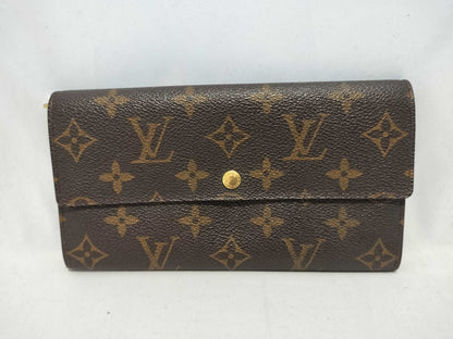 LOUIS VUITTON Monogram Portefeuille Sarah Wallet