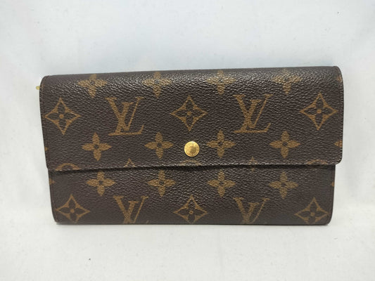 LOUIS VUITTON Monogram Portefeuille Sarah Wallet