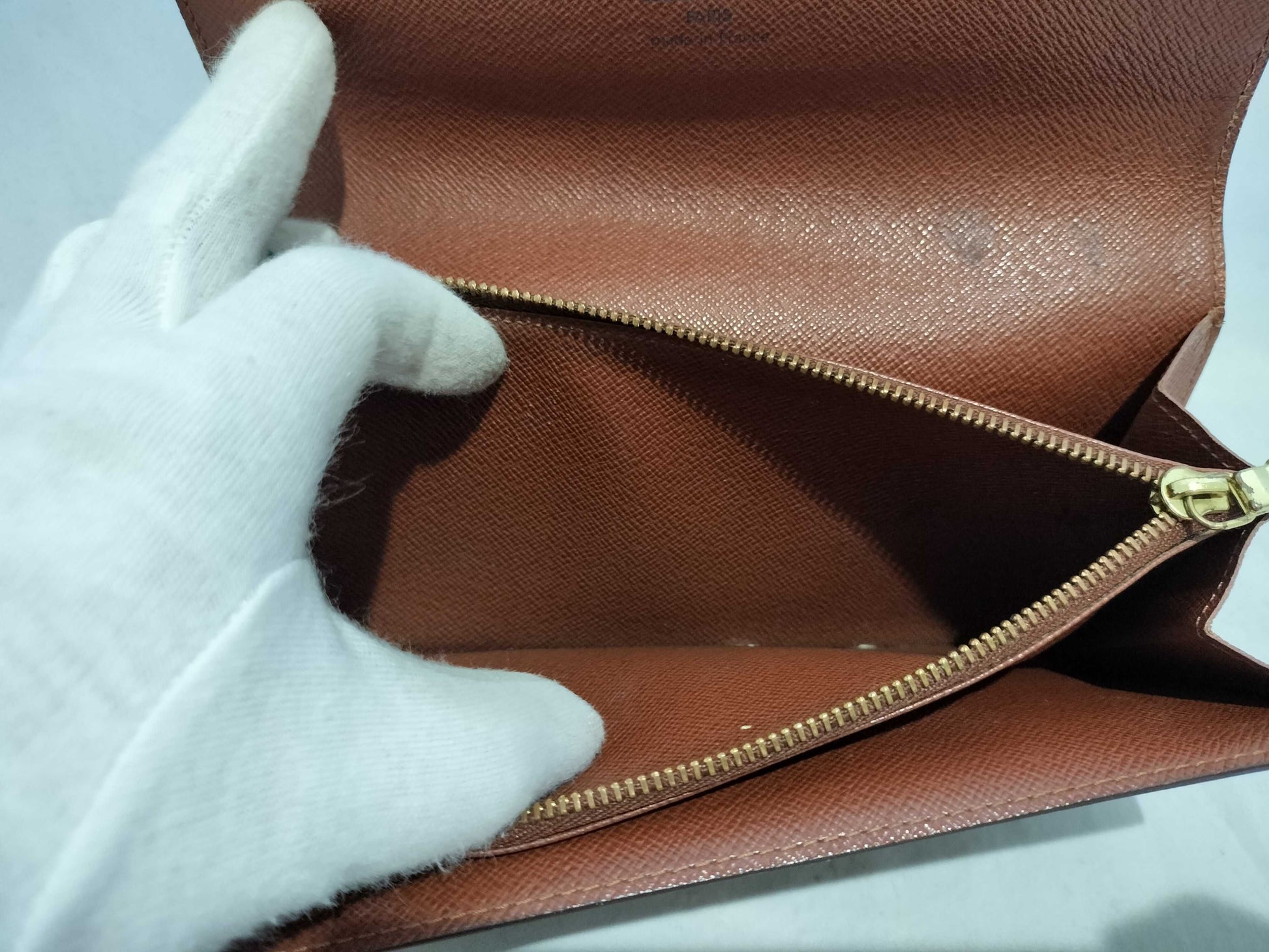 LOUIS VUITTON Monogram Portefeuille Sarah Wallet