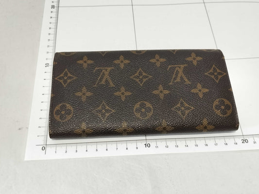 LOUIS VUITTON Monogram Portefeuille Sarah Wallet
