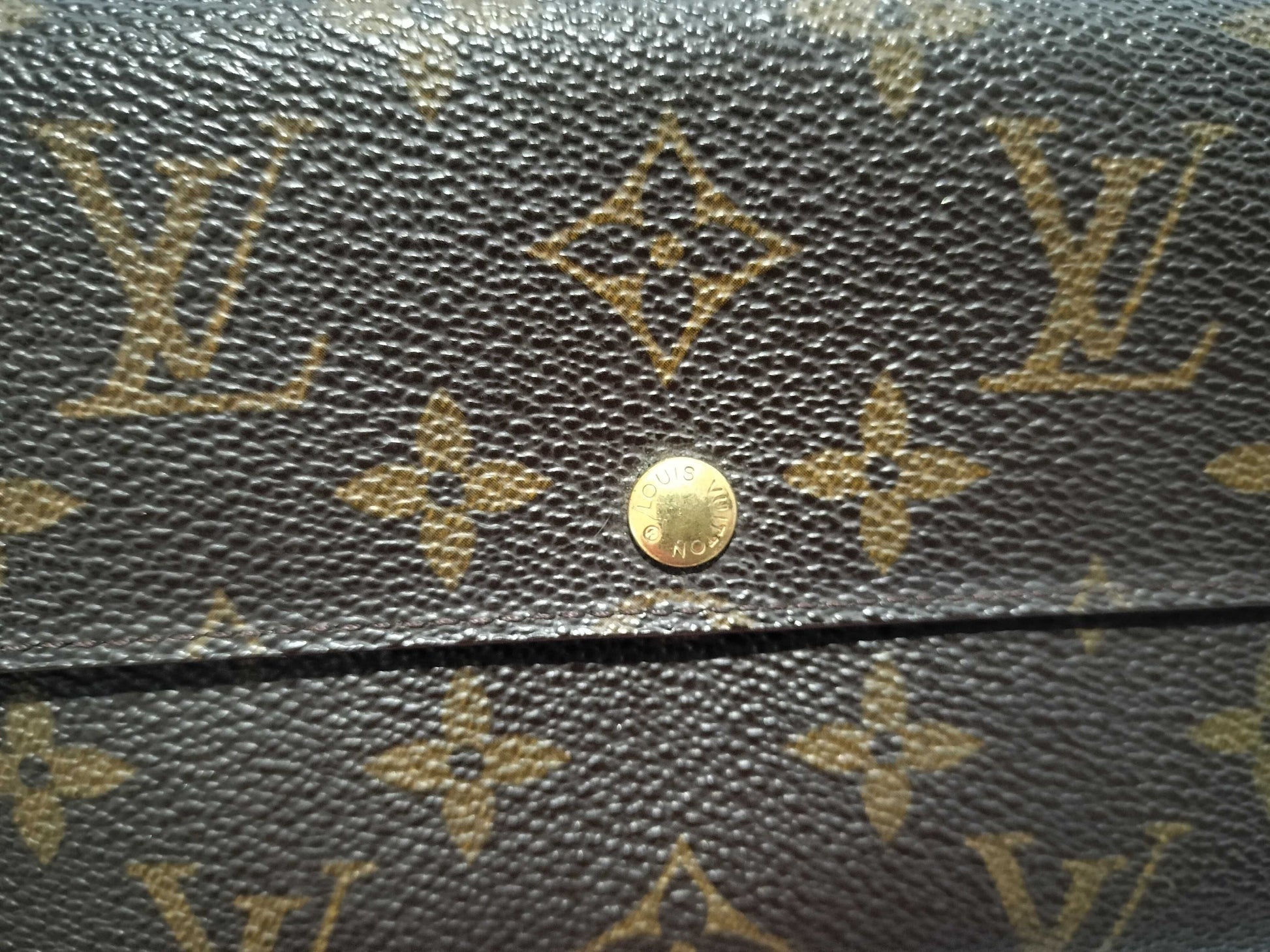 LOUIS VUITTON Monogram Portefeuille Sarah Wallet