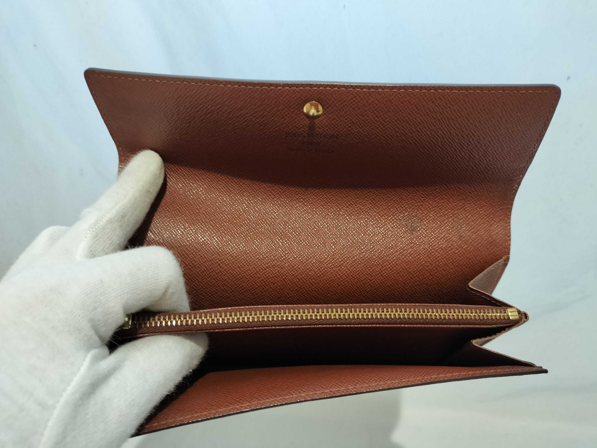 LOUIS VUITTON Monogram Portefeuille Sarah Wallet