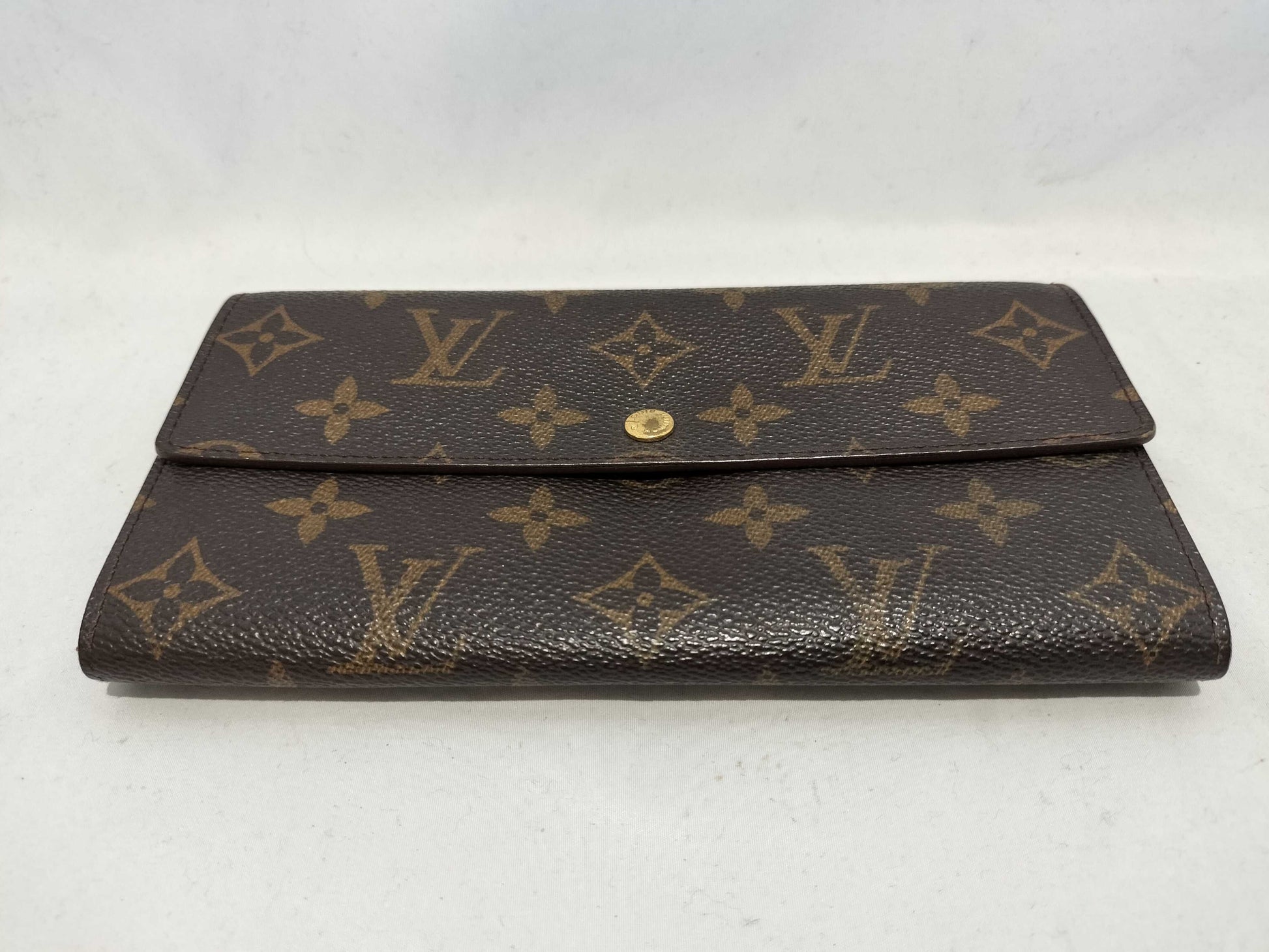LOUIS VUITTON Monogram Portefeuille Sarah Wallet