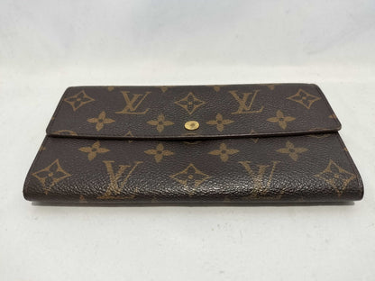 LOUIS VUITTON Monogram Portefeuille Sarah Wallet
