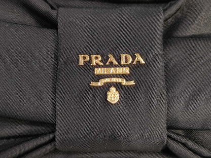 PRADA Nylon Shoulder Ribbon Shoulder Bag