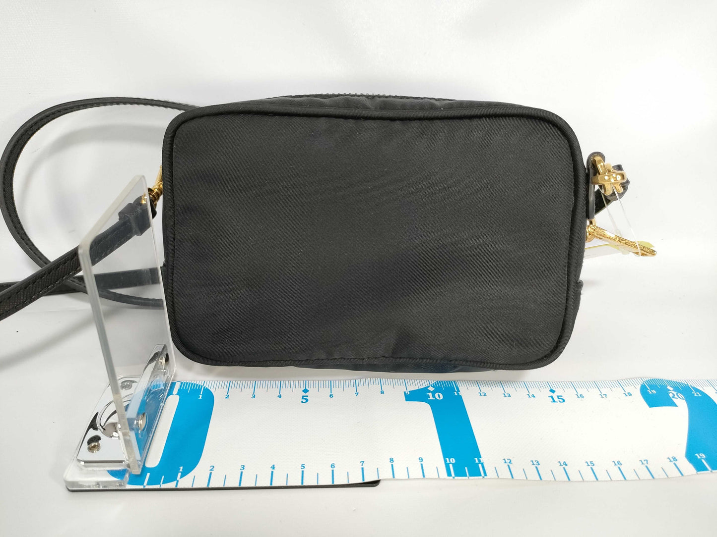 PRADA Nylon Shoulder Ribbon Shoulder Bag