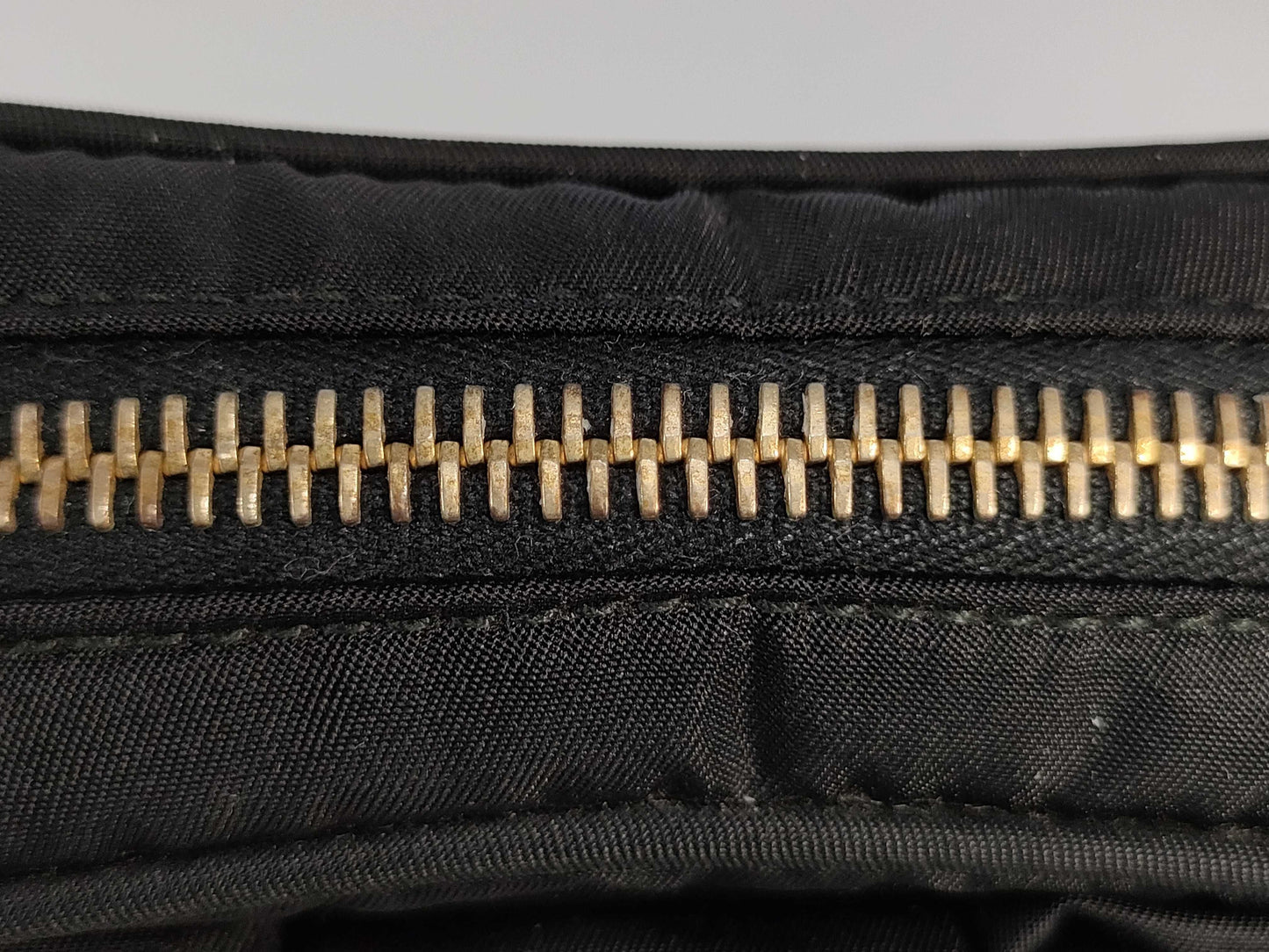 PRADA Nylon Shoulder Ribbon Shoulder Bag