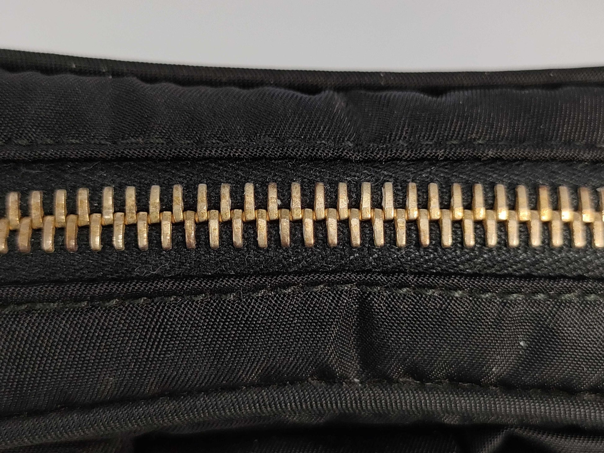 PRADA Nylon Shoulder Ribbon Shoulder Bag