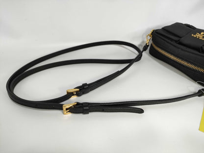 PRADA Nylon Shoulder Ribbon Shoulder Bag