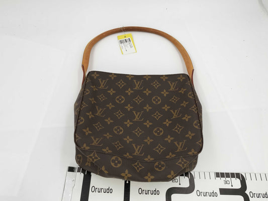 LOUIS VUITTON Monogram M51146 Looping MM Handbag