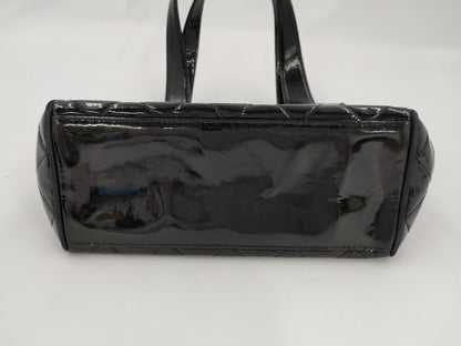 CHANEL Enamel Quilted Handbag