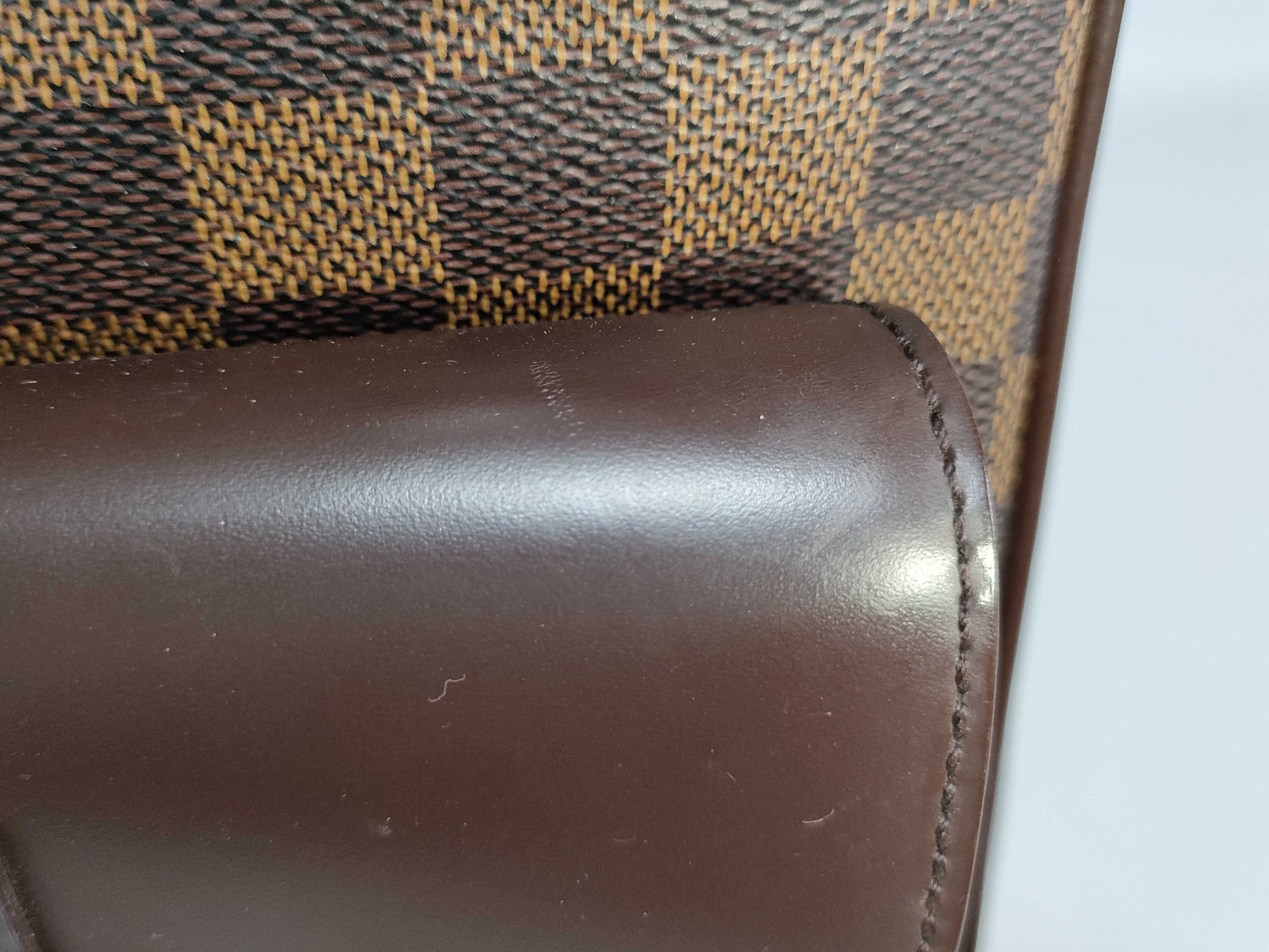 LOUIS VUITTON [Serial Number] RFID Unverifiable Damier N51128 Uzes Tote Bag