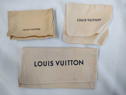 LOUIS VUITTON 27-piece L-tiered bag, approximately 70% empty brand boxes.