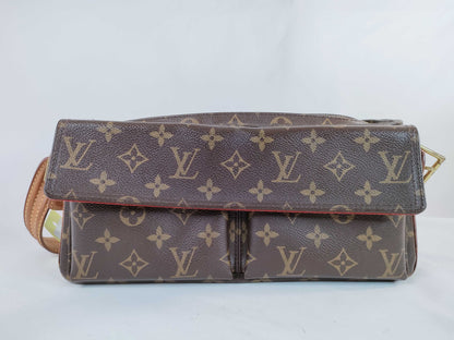LOUIS VUITTON RFID Unverified AR0064 Monogram Viva Cite GM Handbag