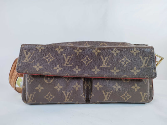 LOUIS VUITTON RFID Unverified AR0064 Monogram Viva Cite GM Handbag