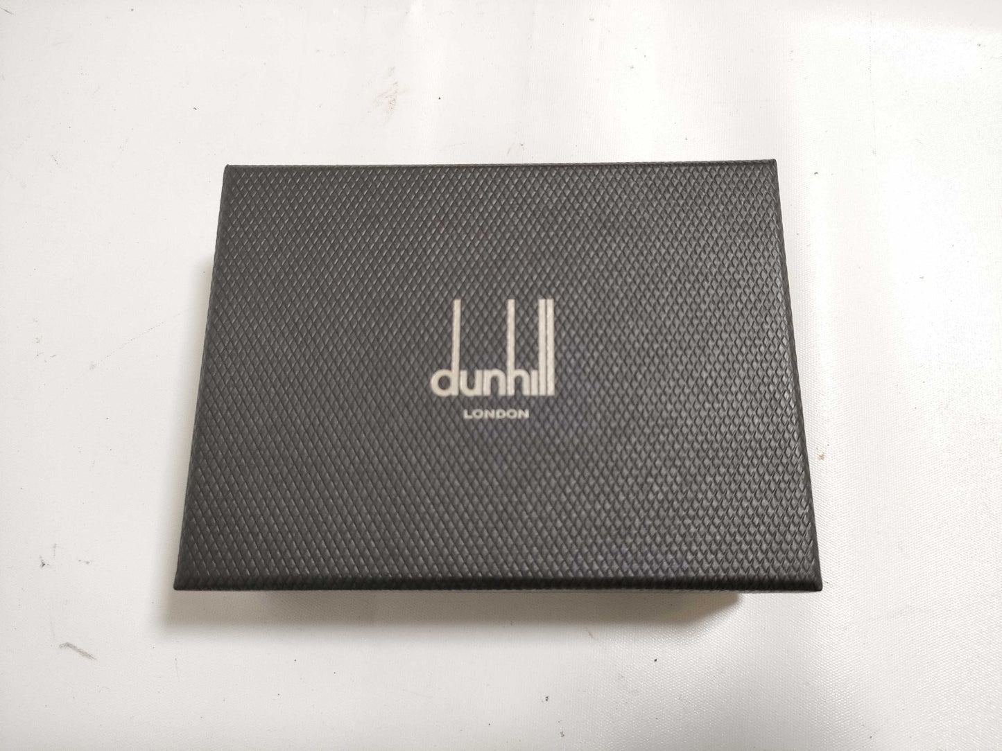 Dunhill Leather Patterned Card Case, Card Case, Pass Case, Business Card Case