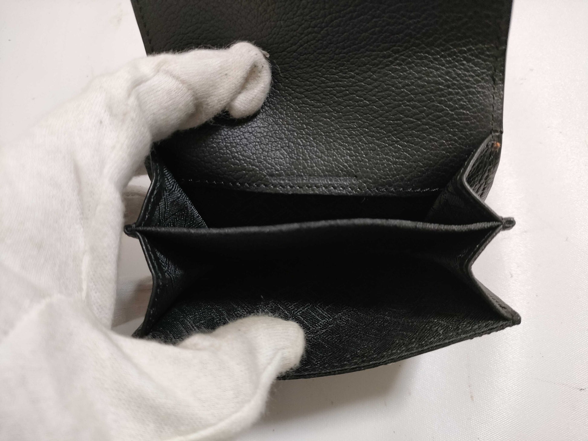 Dunhill Leather Patterned Card Case, Card Case, Pass Case, Business Card Case
