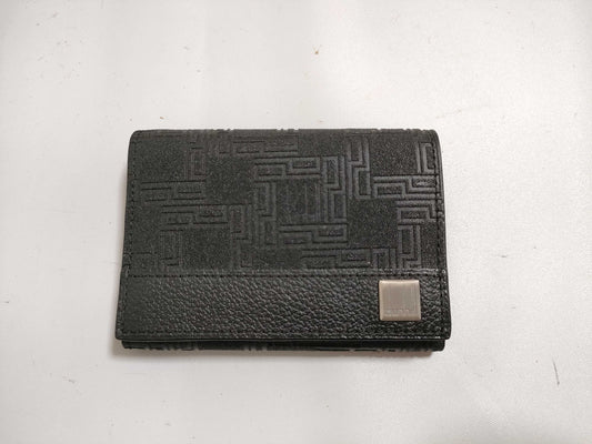 Dunhill Leather Patterned Card Case, Card Case, Pass Case, Business Card Case