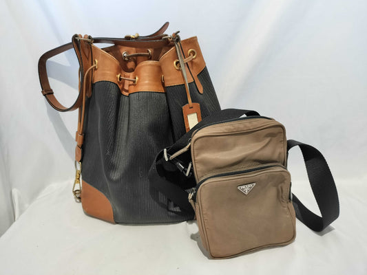 PRADA nylon Ferragamo bag *2 shoulder bag
