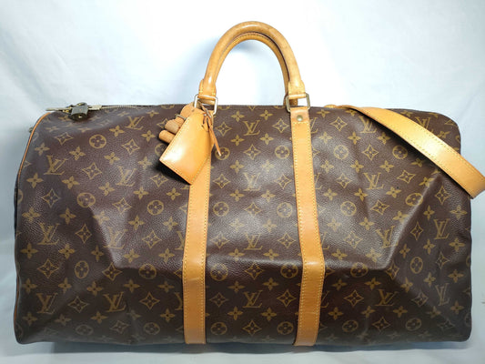 LOUIS VUITTON RFID Unavailable VI0933 Monogram Keepall Bandouliere 50 Boston Bag