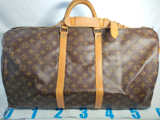 LOUIS VUITTON RFID Unavailable VI0933 Monogram Keepall Bandouliere 50 Boston Bag