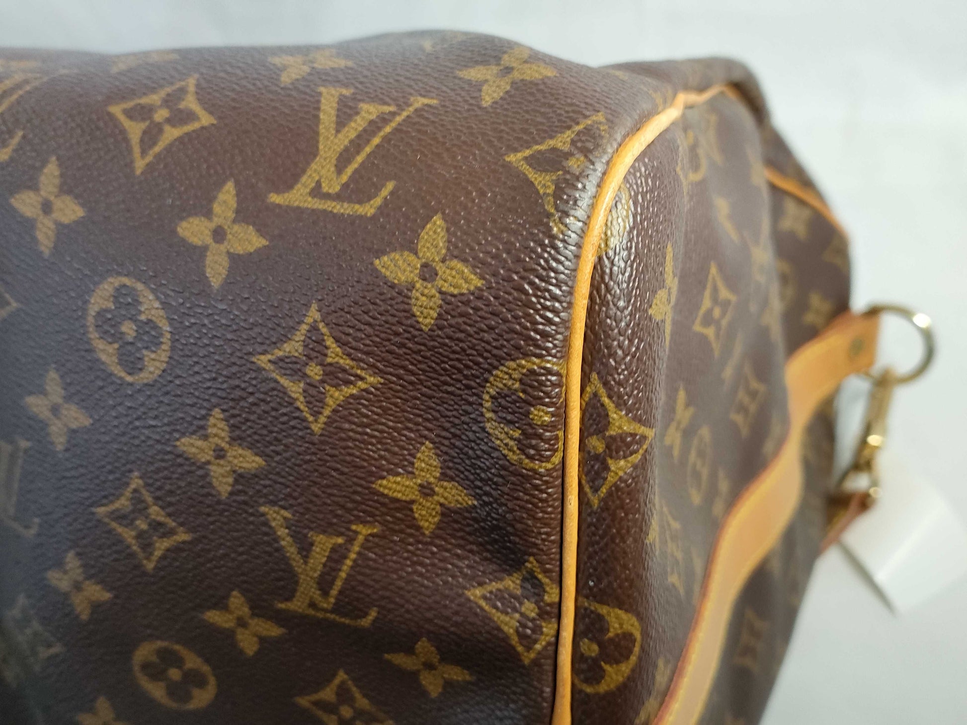 LOUIS VUITTON RFID Unavailable VI0933 Monogram Keepall Bandouliere 50 Boston Bag