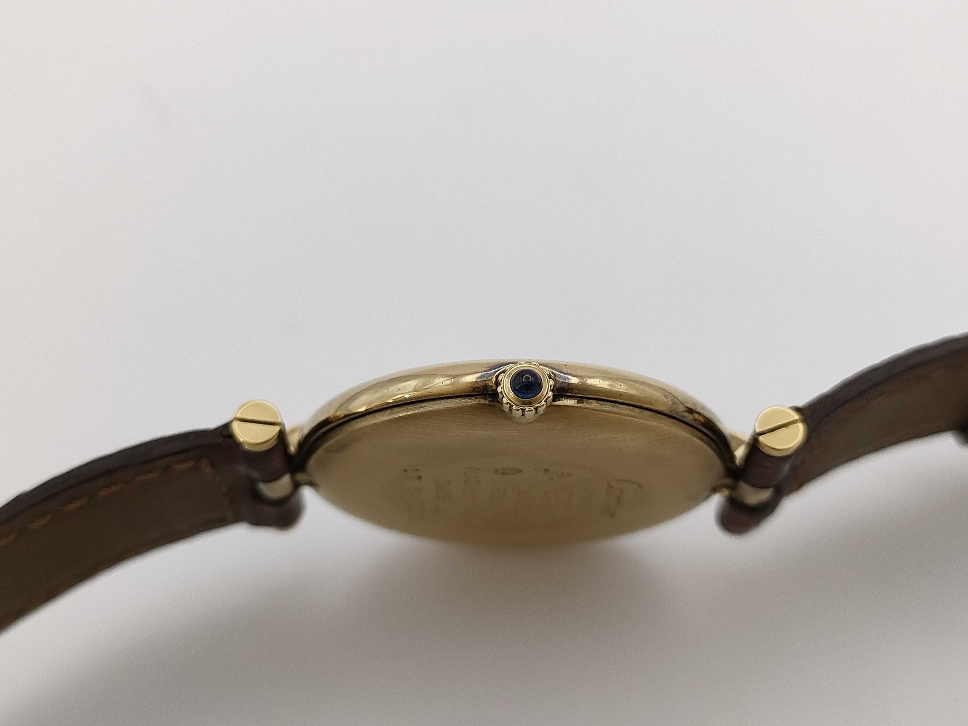 Cartier Must Vendôme 17 045102 Brown Quartz Unmoving Women's Watch