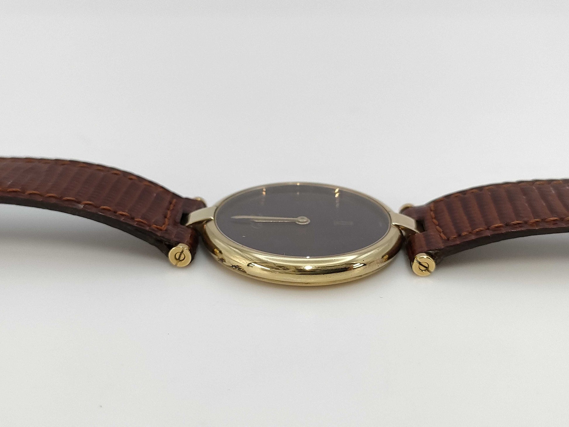 Cartier Must Vendôme 17 045102 Brown Quartz Unmoving Women's Watch