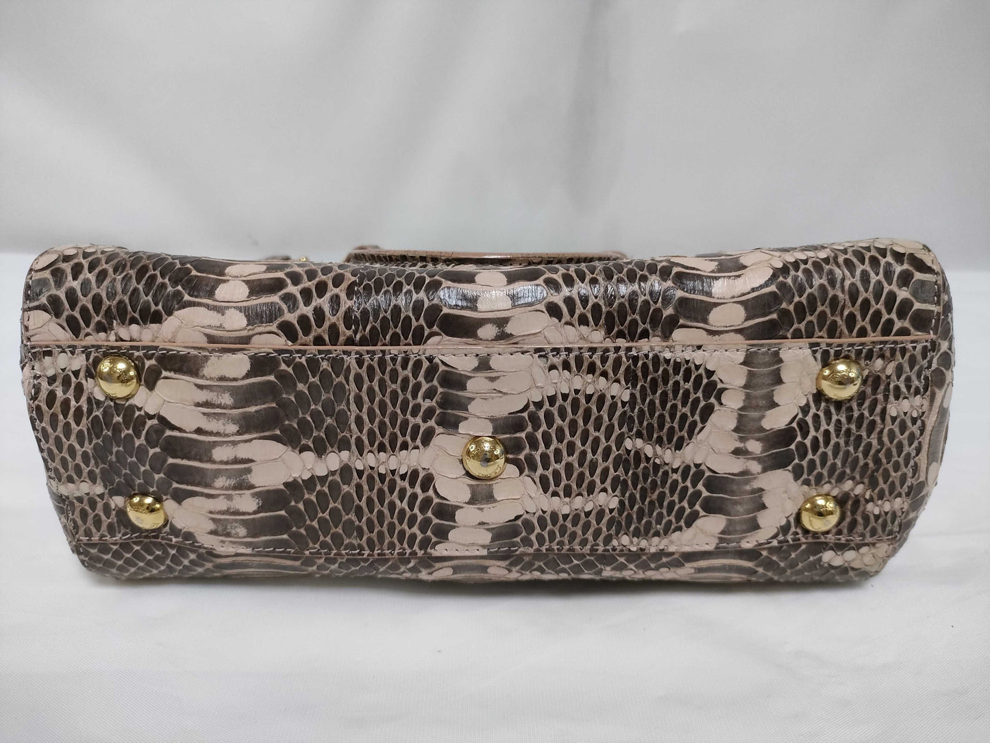 Salvatore Ferragamo Python 2-way handbag