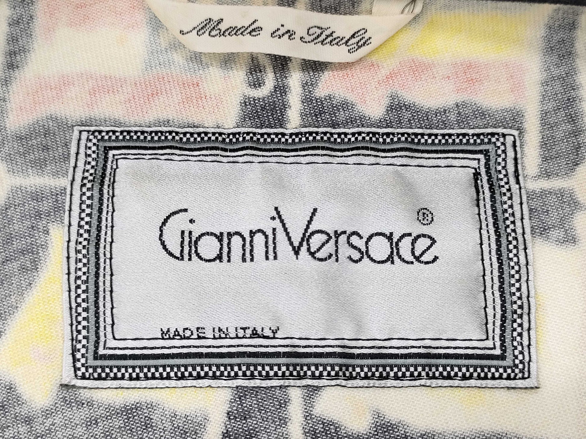 Versace patterned shirt jacket