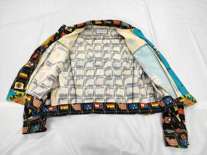Versace patterned shirt jacket