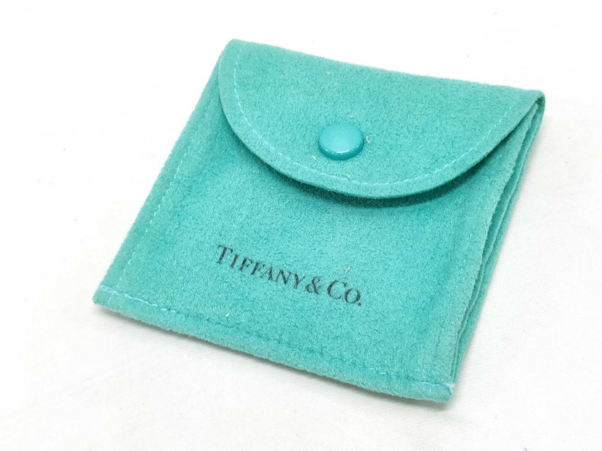 Tiffany & Co. K10/925 Grooved Ring with Cross Motif